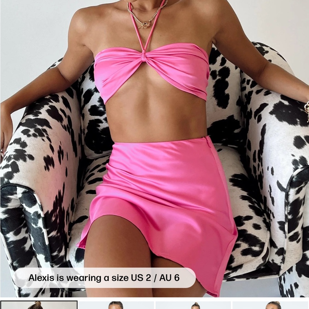 Princess Polly Pink Mini Skirt